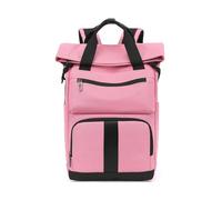 SONARIN Gran Capacidad Mochila Escolar,Impermeable Moda Hombre Mujer Mochila Casual Mochilas Portatil 14 Pulgadas Bolsa de Viaje Bolsa Adolescente para Universidad Trabajo(Rosa)