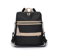 SONARIN Gran Capacidad Mochila Mujer,Ligera Mochila Moda Mochila Casual Mochilas Escolares Niñas Mochila de Viaje Bolsa de Hombro Convertible para Universidad Trabajo(Negro)