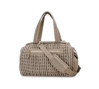 SONARIN Gran Capacidad Tejida Bolsa de Pañales para Bebés,Impermeable Bolsa de Viaje para Pañales con Correa de Hombro,Materna Messenger Bolsos Bandolera con Ganchos Carrito Bebé(Marrón)