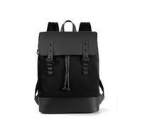 SONARIN Impermeable Mochila Hombre,Ligera Moda Mochila Casual Mochila Portatil 14 Pulgadas Mochila de Viaje Mochila Escolar Bolsa para Trabajo Universidad Senderismo(Negro)