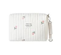 SONARIN Ligera Bolsa Organizadora de Cochecito,Multifuncional Elegante Bolso Carrito Bebe Universal Organizador para Coches de Paseo Bolsa de Almacenamiento de Cochecito(Tulipán, 1 Correa)