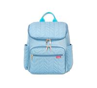 SONARIN Ligera Espaciosa Mochila de Pañales para Bebé,Multifuncional Impermeable Bolsa de Pañales con Cambiador,Bolso Cambiador de Viaje Portátil con 2 Bolsillos Aislados(Azul)