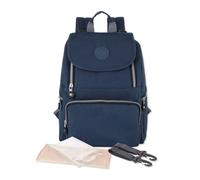 SONARIN Ligera Multifuncional Mochila de Pañales para Bebé,Bolsa de Pañales Impermeable Bolso Cambiador Bolsa de Viaje para Pañales Portátil con Cambiador & Ganchos Carrito Bebé(Azul Oscuro)