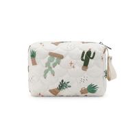 SONARIN Linda Bolsa Organizadora de Cochecito,Ligera Bolsa de Almacenamiento para Pañales Pequeña Bolsa de Pañales Bolso Cambiador de Viaje Portátil Bolso Carrito Bebe para Pañales(Cactus)