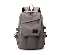 SONARIN Lona Mochila Hombre,Gran Capacidad Moderna Bolsa Casual Mochila para Portatil 15,6 Pulgadas Mochilas de Escolar Trabajo Mochilas de Viaje Portátil(Gris)