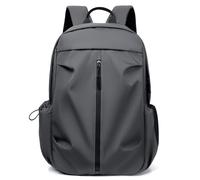 SONARIN Mochila Casual Ligera,Impermeable Mochila Portatil 14 Pulgadas Mochila de Viaje Mochila Escolar Bolsa de Trabajo Universidad Antirrobo para Hombre Mujer(Gris)