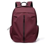 SONARIN Mochila Casual Ligera,Impermeable Mochila Portatil 14 Pulgadas Mochila de Viaje Mochila Escolar Bolsa de Trabajo Universidad Antirrobo para Hombre Mujer(Rojo)