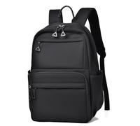 SONARIN Mochila Escolar,Hombre Mujer Casual Mochila Impermeable Mochila Portatil 14 Pulgadas Mochila de Viaje Ligera Mochila Adolescente Bolsa para Universidad Trabajo(Negro)