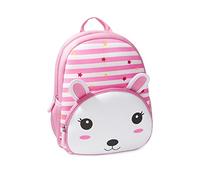 SONARIN Mochila Infantil Ligera,Lindo Animal Mochila para Niños Impermeable Preescolar Guarderia Mochila Escolar Bolsa de Escuela Bolsa de Viaje Niños Pequeños para Niños Niñas(Conejo)
