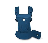 SONARIN Mochila portabebé Convertible Premium,Ergonómica,capucha de dormir,para recién nacidos y bebés(3-48 meses),carga máxima 20 kg,Soporte para la Cabeza,Marsupio portabebé(Azul)