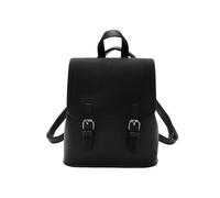 SONARIN Moda PU Mochila Mujer,Impermeable Pequeña Bolsa Mujer Mochila Casual Mochilas Escolares Niñas Mochila de Viaje Bolsa de Hombro para Universidad Trabajo(Negro)