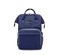 SONARIN Multifunción Mochilas para Pañales Con Correa de Cochecito,Gran Capacidad, Organizador de Mochila de Viaje,Impermeable,Anti-sucio película transparente(Azul)