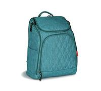 SONARIN Multifunción Mochilas para Pañales Con Nappy Changing Mat y Correa de Cochecito,Gran Capacidad, Organizador de Mochila de Viaje,Impermeable,Apertura Grande en La Parte Posterior(Verde)