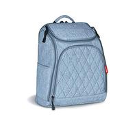 SONARIN Multifunción Mochilas para Pañales Con Nappy Changing Mat y Correa de Cochecito,Gran Capacidad, Organizador de Mochila de Viaje,Impermeable,Apertura Grande en La Parte Posterior(Azul)