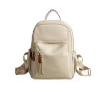 SONARIN Multifuncional Antirrobo Mochila Mujer,Ligera Moda Mochilas Casual Mochilas Escolares Niñas,Portátil Impermeable Mochila Señoras para Trabajo Viaje Universidad(Albaricoque)