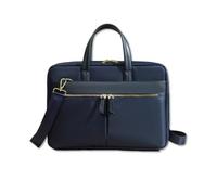 SONARIN Multifuncional Bolso de Ordenador Portatil Mujer,Impermeable Bolso Bandolera para Laptop 16 Pulgadas Maletín Bolsa de Trabajo Bolsos Mujer para Oficina Universidad(Azul Oscuro)