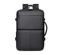 SONARIN Multifuncional Expandible Mochila Portatil,Gran Capacidad Mochila de Trabajo Mochilas Ordenador 15,6 Pulgadas Mochilas de Viaje Bolsa Casual para Hombre Mujer(Negro)