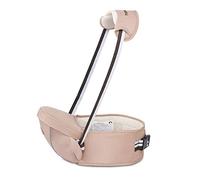 SONARIN Multifuncional Hipseat Baby Carrier,Portador de bebé,Tamaño Gratuito, asiento de asiento para niños pequeños,Cinturón Frontal,4 Posiciones de Carrying,Regalo Ideal(Marrón Claro)