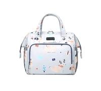 SONARIN Multifuncional Mochila de Pañales para Bebé,Gran Capacidad Impermeable Ligera Bolsa de Pañales Bolsos Bandolera Bolsa para Pañales de Viaje Portátil para Mamá Papá(Gris)