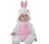 SONARIN Peleles Unisex para bebé Resistant Fleece Footed Pajamas Bebé-Niños,Onesie Cartoon Animal Romper