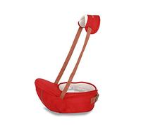 SONARIN Portabebés Premium Hipseat Baby Carrier, Seguro y Cómodo, Tamaño Gratuito, Cinturón Frontal, 4 Posiciones de Carrying,100% GARANTIA y ENTREGA GRATUITA, Regalo Ideal(Rojo Oscuro)