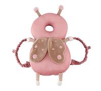 SONARIN Protección para la cabeza del bebé Cojín de protección ajustable para la cabeza del bebé,Almohada de apoyo para la cabeza del bebé transpirable(Mariposa)