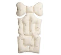 SONARIN Suave Colchoneta Silla Paseo,Cojín Carro Bebe Universal Funda Silla Paseo Grueso Algodón Cojín de Asiento Reductor de Asiento para Cochecito Asiento de Coche(Tulipán)