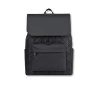 SONARIN Superior PU Mochila Hombre,Gran Capacidad Impermeable Bolsa Casual Mochila Portatil 15,6 Pulgadas Mochilas de Trabajo Mochilas de Viaje Escolar para Hombre Mujer(Negro)