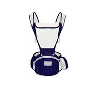 SONARIN Transpirable Multifunción Mochila Portabebés con Asiento de Cadera,Portabebés Portador de Bebé Ergonómico Todas las Posiciones para Recién Nacidos Niños 0-36 Meses(Azul Oscuro)