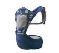 SONARIN Transpirable Multifuncional Mochila Portabebés con Asiento de Cadera,Portabebés Ergonómico Portador de Bebé Multiposición para Recién Nacidos Niños 0-36 Meses(Azul)