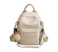 SONARIN Versátil Antirrobo Mochila Mujer,Ligera Moda Señoras Mochila Casual Mochilas Escolares Niñas,Bolsa de Hombro Convertible para Trabajo Viaje Universidad(Albaricoque)