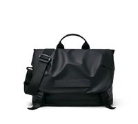 SONARIN Versátil Bolso Bandolera Hombre,Moda Casual Bolso de Mano Bolsa de Mensajero Ligera Bolsa de Hombro Bolsos Cruzado Maletín para Trabajo Escuela Viaje(Negro)