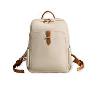 SONARIN Versátil Ligera Mochila Mujer,Impermeable Mochila Casual Mochilas Portatil 15 Pulgadas Mochilas Escolares Niñas,Bolsa Antirrobo para Trabajo Viaje Universidad(Albaricoque)