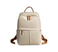 SONARIN Versátil Mochila Mujer,Gran Capacidad Mochilas Casual Mochila Portatil 16 Pulgadas Mochilas Escolares Niñas,Ligera Impermeable Bolsa para Viaje Universidad Trabajo(Albaricoque)
