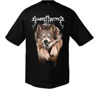 Sonata Arctica Brown Sake of Revenge T-Shirt Graphic Top Printed tee Mens Shirt Black M