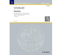 Sonata C minor: RV 53. oboe (violin, flute) and basso continuo (cello, viola da gamba).