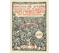 SONATA DE OTOÑO: Memorias del Marqués de Bradomín (Facsímiles)