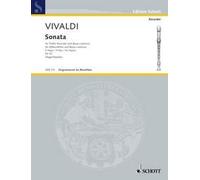 Sonata Fa majeur: RV 52. treble recorder and basso continuo; cello ad libitum.