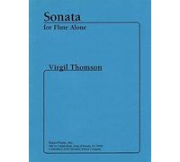 Sonata for Flute Alone by Vigil Thomson (1944) Sheet music