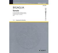 Sonata in A minor for Soprano Recorder and B.C.