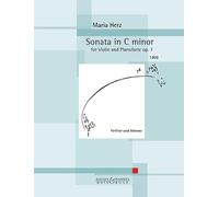 Sonata in C minor: for Violin and Pianoforte. Violine und Klavier.