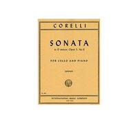 Sonata in D Minor, Op.5, No.8, for cello and piano; Corelli (International) [Paperback] Arcangelo Corelli and A. Lindner