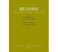 Sonata in E minor Op.38 for Violoncello & Piano