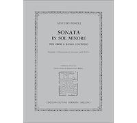 Sonata in Sol Minore Per Oboe E Basso Continuo - Oboe and B.C. - SCORE