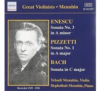 Sonata No. 3/sonata No. 1/sonata in C (Menuhin, Menuhin) (CD) (Importación USA)