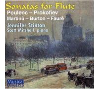 Sonatas for Flute: Prokofiev, Poulenc, Martinu, Burton, Faure