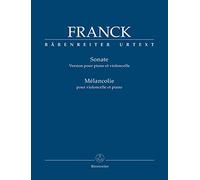 Sonate A-Dur (bearbeitet für Klavier und Violoncello): Partitur