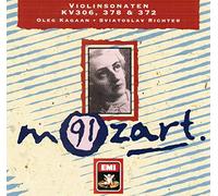 Sonate für Klavier und Violine D-Dur KV 306 - Violinsonate B-Dur KV 378 und 372 (unvollendete) und KV 404