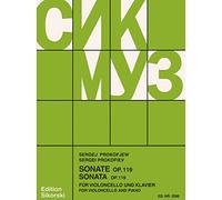 Sonate Op.119 - Violoncello and Piano - Book: für Violoncello und Klavier. op. 119. cello and piano.