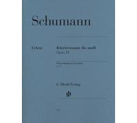 SCHUMANN - Sonata Op. 11 en Fa Sost. menor para Piano (Urtext)